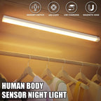 🔥LAST DAY SALE 49% OFF💡 Punch-free Smart Sensor Magnetic Rechargeable LED Lights✈Fast Worldwide Shipping