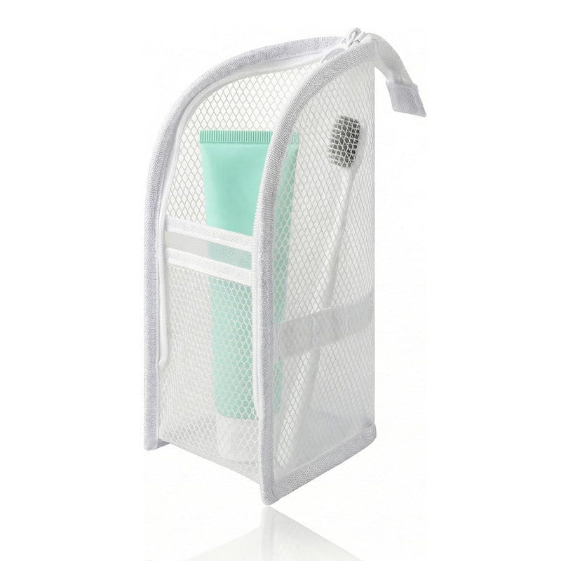 🔥LAST DAY SALE ONLY!! ✨BUY 1 GET 1 FREE!!!🔥Mesh Zipper Toiletry Storage Pouch - Multi-Pocket Travel Cosmetic Organizer Bag