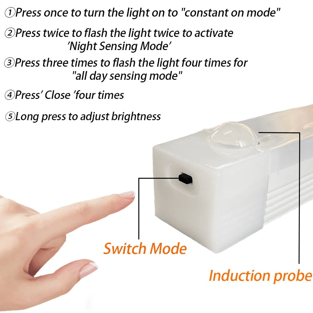 🔥LAST DAY SALE 49% OFF💡 Punch-free Smart Sensor Magnetic Rechargeable LED Lights✈Fast Worldwide Shipping