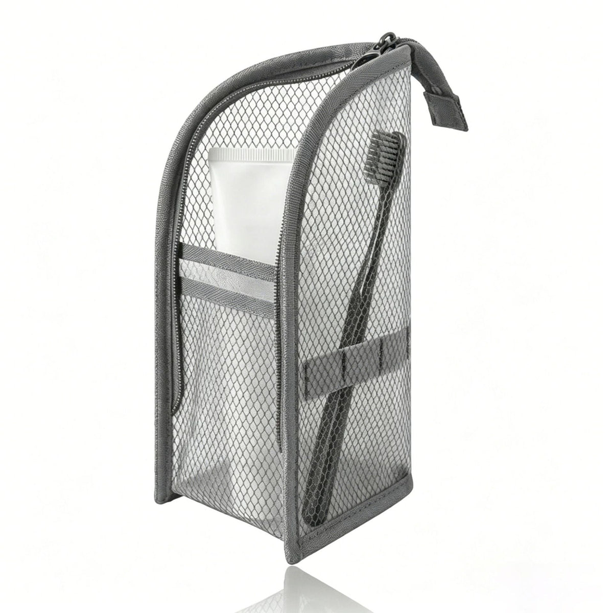 🔥LAST DAY SALE ONLY!! ✨BUY 1 GET 1 FREE!!!🔥Mesh Zipper Toiletry Storage Pouch - Multi-Pocket Travel Cosmetic Organizer Bag