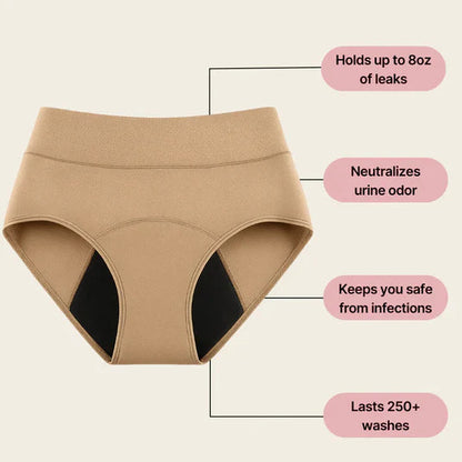 💖🌻Last Day 50% OFF| 100% Leak-Proof Underwear 4-pack